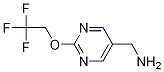 C-[2-(2,2,2-Trifluoro-ethoxy)-pyriMidin-5-yl]-MethylaMine 结构式