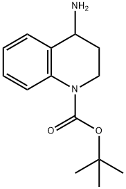 TERT-BUTYL 4-AMINO-3,4-DIHYDROQUINOLINE-1(2H)-CARBOXYLATE Structure