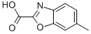 6-METHYL-BENZOOXAZOLE-2-CARBOXYLIC ACID 结构式