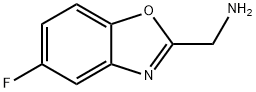 (5-氟苯并[D]噁唑-2-基)甲胺, 944907-48-6, 结构式