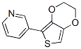 Pyridine,  3-(2,3-dihydrothieno[3,4-b]-1,4-dioxin-5-yl)- 结构式