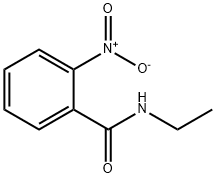 N-乙基-2-硝基-苯甲酰胺 结构式