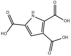 ピロール-2,3,5-トリカルボン酸 化学構造式