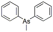 methyldiphenylarsine Structure