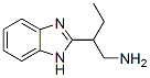 Benzimidazole, 2-[1-(aminomethyl)propyl]- (7CI,8CI) Structure