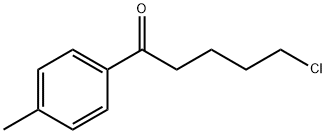 5-CHLORO-1-(4-METHYLPHENYL)-1-OXOPENTANE Structure