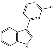 3-(2-氯-嘧啶-4-基)-1H-吲哚,945016-63-7,结构式