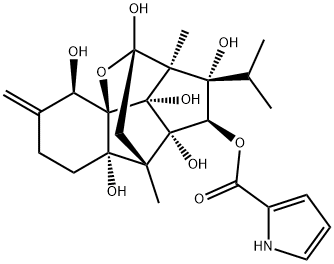 9,21-二氢-鱼尼丁-3-(1H-吡咯-2-羧酸), 94513-55-0, 结构式