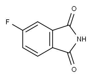 4-氟邻苯二甲酰亚胺 结构式