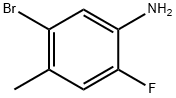 5-Bromo-2-fluoro-4-methylaniline Structure