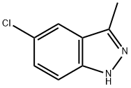 5-氯-3-甲基-1H-吲唑, 945265-09-8, 结构式