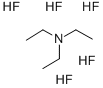 トリエチルアミン五フッ化水素酸塩 化学構造式