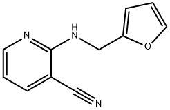 2-(FURAN-2-YLMETHYLAMINO)NICOTINONITRILE,945347-58-0,结构式