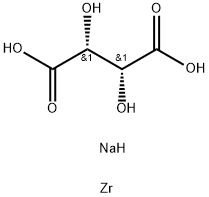 [R-(R*,R*)]-tartaric acid, sodium zirconium salt|