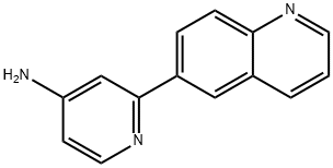 2-(quinolin-6-yl)pyridin-4-amine Structure