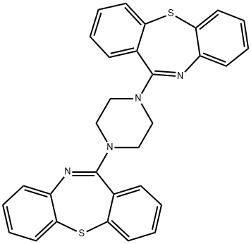 喹硫平二聚物杂质,945668-94-0,结构式