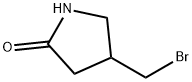 4-(溴甲基)吡咯烷-2-酮 结构式