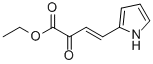 (E)-ETHYL 2-OXO-4-(1H-PYRROL-2-YL)BUT-3-ENOATE Structure