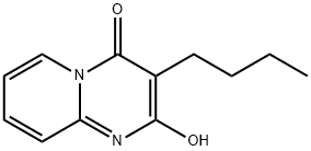 4H-Pyrido[1,2-a]pyrimidin-4-one, 3-butyl-2-hydroxy- 结构式