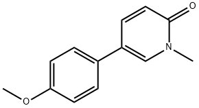 5-(4-甲氧基苯基)-1-甲基吡啶-2(1H)-酮 结构式