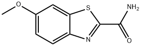 6-甲氧基苯并噻唑-2-甲酰胺,946-12-3,结构式