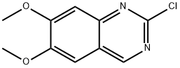 2-氯-6,7-二甲氧基喹唑啉 结构式