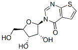 3-beta-ribofuranosylthieno(2,3-d)pyrimidin-4-one Struktur