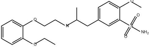 (+-)-Tamsulosin Struktur