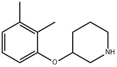 3-(2,3-DIMETHYLPHENOXY)PIPERIDINE Struktur