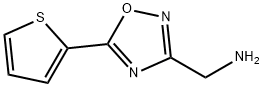 1-[5-(2-thienyl)-1,2,4-oxadiazol-3-yl]methanamine(SALTDATA: HCl) Structure