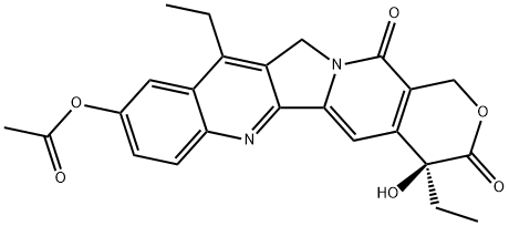 10-O-Acetyl SN-38 Struktur