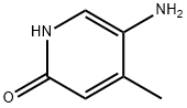 5-AMINO-2-HYDROXY-4-PICOLINE Structure