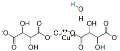 酒石酸铜(II)水合物, 946843-80-7, 结构式