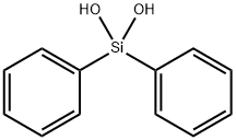 Diphenylsilanediol Struktur