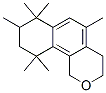3,4,7,8,9,10-hexahydro-5,7,7,8,10,10-hexamethyl-1H-naphtho[1,2-c]pyran Struktur