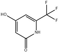 2(1H)-Pyridinone, 4-hydroxy-6-(trifluoroMethyl)- Structure