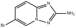 6-溴-[1,2,4]三唑[1,5-A]吡啶-2-胺, 947248-68-2, 结构式