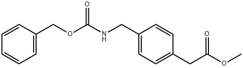 Benzeneacetic acid, 4-[[[(phenylMethoxy)carbonyl]aMino]Methyl]-, Methyl ester|
