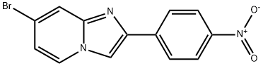 7-Bromo-2-(4-nitro-phenyl)-imidazo[1,2-a]pyridine Structure