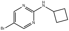 5-Bromo-2-(cyclobutylamino)-pyrimidine 结构式