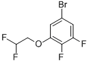 5-Bromo-1-(2,2-difluoro-ethoxy)-2,3-difluoro-benzene Structure