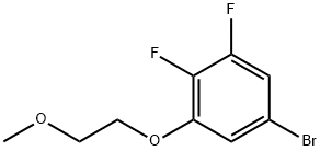 5-溴-1,2-二氟-3-(2-甲氧基乙氧基)苯, 947534-38-5, 结构式