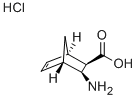 DIEXO-3-AMINO-BICYCLO[2.2.1]HEPT-5-ENE-2-CARBOXYLIC ACID HYDROCHLORIDE Struktur
