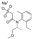 异丙甲草胺 乙磺酸钠盐 钠盐,947601-85-6,结构式