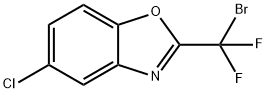 2-(BroModifluoroMethyl)-5-chlorobenzo[d]oxazole Structure