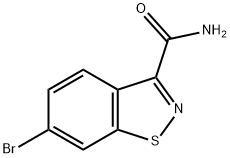 6-溴-1,2-苯并异噻唑-3-甲酰胺, 947691-81-8, 结构式
