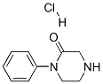 1-PHENYLPIPERAZIN-2-ONE HYDROCHLORIDE Structure