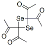 2,2,4,4-Tetraacetyl-1,3-diselenetane Structure