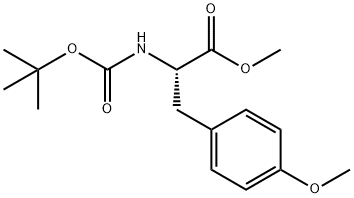 N-叔丁氧羰基-O-甲基-L-酪氨酸甲酯, 94790-24-6, 结构式