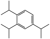 1,2,4-トリイソプロピルベンゼン 化学構造式